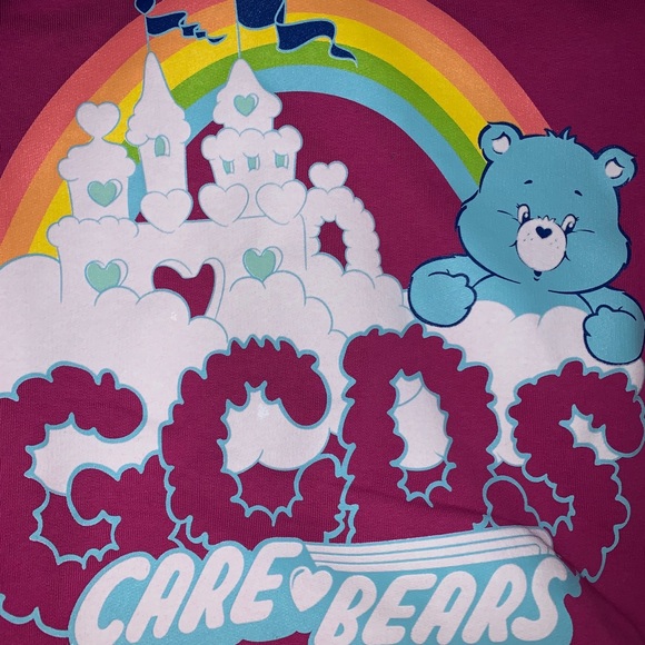 GCDS Care Bears Hoodie Sweater Pink Medium - Picture 5 of 7